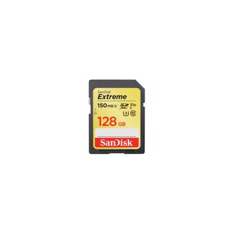 Memoria Flash Sandisk Extreme, 128GB SDXC UHS-I Clase 10