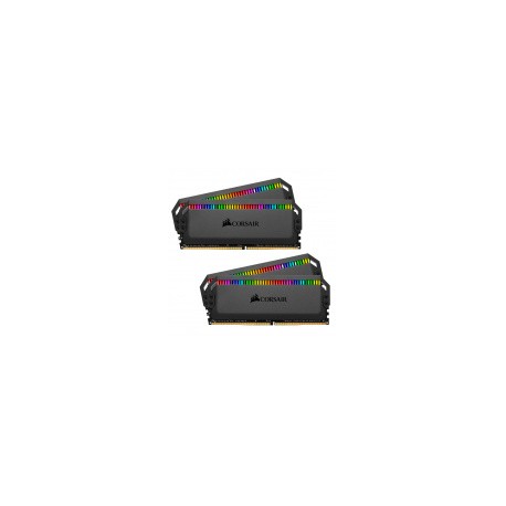 Kit Memoria RAM Corsair Dominator Platinum RGB Black DDR4, 4000MHz, 32GB (4 x 8GB), CL19, XMP