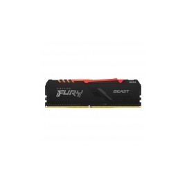 Memoria RAM Kingston FURY Beast RGB DDR4, 3200MHz, 16GB, Non-ECC, CL16, XMP