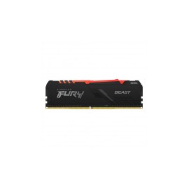 Memoria RAM Kingston Fury Beast Black DDR4, 3733MHz, 8GB, Non-ECC, CL19