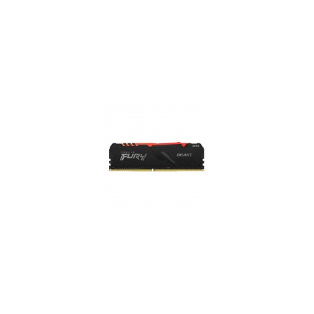 Memoria RAM Kingston Fury Beast Black DDR4, 3733MHz, 8GB, Non-ECC, CL19