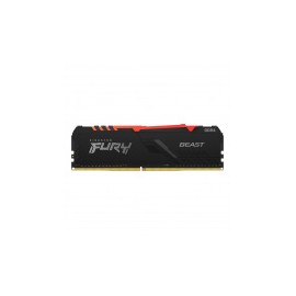 Memoria RAM Kingston FURY Beast RGB DDR4, 2666MHz, 16GB, Non-ECC, CL16, XMP