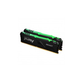 Kit Memoria RAM Kingston FURY Black DDR4, 3600MHz, 16GB (2 x 8GB), Non-ECC, CL17, XMP