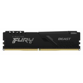 Memoria RAM Kingston Fury Beast Black DDR4, 3000 MHz, 16GB, Non-ECC,  CL17, XMP