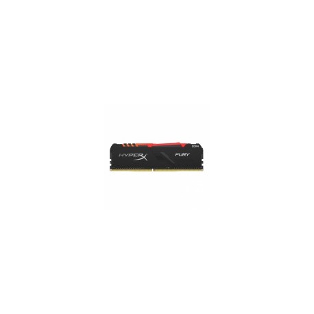 Memoria RAM Kingston HyperX FURY RGB DDR4, 3466MHz, 8GB, Non-ECC, CL16, XMP