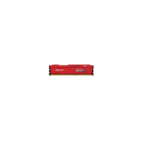 Memoria RAM Kingston FURY Beast Red DDR3, 1866MHz, 4GB, Non-ECC, CL10