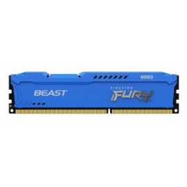 Memoria RAM Kingston Fury Beast Blue DDR3, 1866MHz, 8GB (2 x 4GB), Non-ECC, CL10