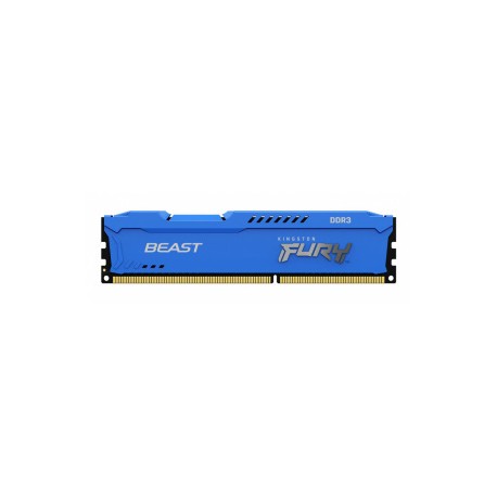 Memoria RAM Kingston Fury Beast Blue DDR3, 1866MHz, 8GB (2 x 4GB), Non-ECC, CL10