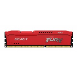 Kit Memoria RAM Kingston FURY Beast Red DDR3, 1866MHz, 8GB (2 x 4GB), Non-ECC, CL10