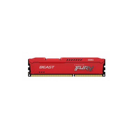 Kit Memoria RAM Kingston FURY Beast Red DDR3, 1866MHz, 8GB (2 x 4GB), Non-ECC, CL10