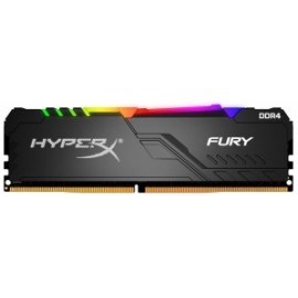 Memoria RAM Kingston HyperX Fury RGB DDR4, 2666MHz, 16GB, Non-ECC, XMP