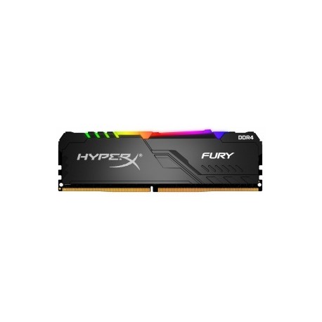 Memoria RAM Kingston HyperX Fury RGB DDR4, 2666MHz, 16GB, Non-ECC, XMP