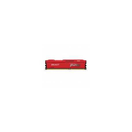 Memoria RAM Kingston FURY Beast Red DDR3, 1866MHz, 8GB, Non-ECC, CL10