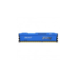 Memoria RAM Kingston Fury Beast Blue DDR3, 1600MHz, 4GB, Non-ECC, CL10