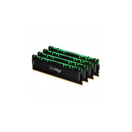 Kit Memoria RAM Kingston Fury Renegad Black DDR4, 3600MHz, 32GB (4 x 8GB), CL16, DIMM