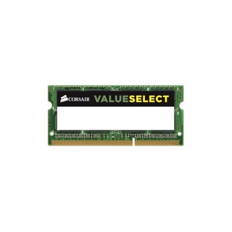 Memoria RAM Corsair Value Select DDR3L, 1600MHz, 4GB, SO-DIMM, 1.35v