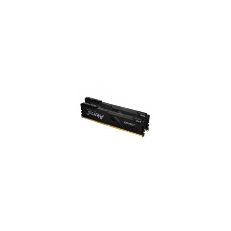 Kit Memoria RAM Kingston Fury Beast KF432C16BBK2/16 Black DDR4, 3200MHz, 16GB (2 x 8 GB), CL16, XMP