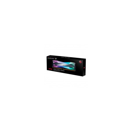 Memoria RAM XPG Spectrix D60G RGB DDR4, 3600MHz, 8GB, Non-ECC, CL19, XMP