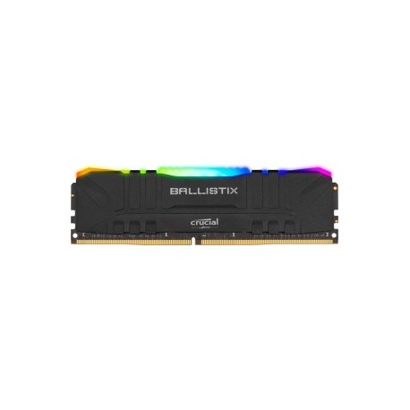 Memorias RAM Crucial Ballistix RGB DDR4, 3200MHz, 8GB, Non-ECC, CL16, XMP