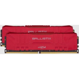 Kit Memoria RAM Crucial Ballistix Red DDR4, 2666MHz, 16GB (2 x 8GB), Non-ECC, CL16, XMP