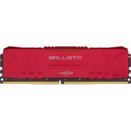 Memoria RAM Crucial Ballistix Rojo DDR4, 3200MHz, 8GB, Non-ECC, CL16, XMP