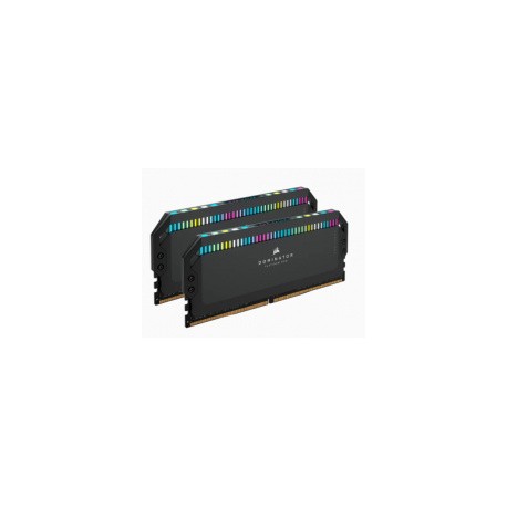 Kit Memoria RAM Corsair Dominator Platinum RGB Black DDR5, 5600MHz, 32GB (2 x 16GB), CL36, XMP