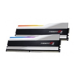 Kit Memoria RAM G.Skill Trident Z5 RGB Silver DDR5, 5200MHz, 32GB (2 x16GB), CL40, XMP