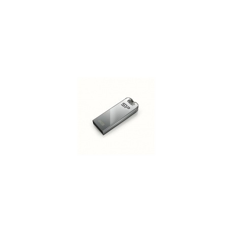 Memoria USB Silicon Power Touch T03, 64GB, USB 2.0, Plata