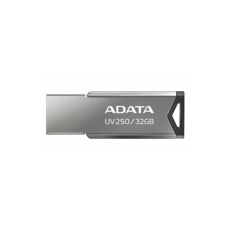 Memoria USB Adata UV250, 32GB, USB 2.0, Plata