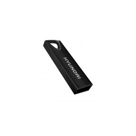 Memoria USB Hyundai Bravo Deluxe, 32GB, USB 2.0, Lectura 10MB/s, Escritura 3MB/s, Negro