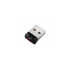 Memoria USB SanDisk Cruzer Fit Z33, 32GB, USB 2.0, Negro