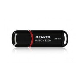 Memoria USB Adata DashDrive UV150, 32GB, USB 3.0, Negro