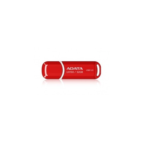 Memoria USB Adata DashDrive UV150, 32GB, USB 3.0, Rojo