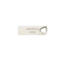 Memoria USB Adata UV210, 64GB, USB 2.0, Dorado Metálico