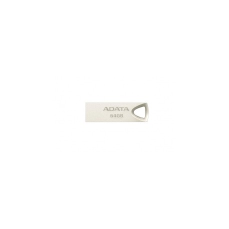 Memoria USB Adata UV210, 64GB, USB 2.0, Dorado Metálico