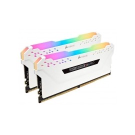 Kit Memoria RAM Corsair Vengeance White DDR4, 3000MHz, 16GB (2 x 8GB), Non-ECC, CL15, XMP