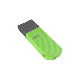 Memoria USB Acer UP200, 64GB, USB A 2.0, Lectura 30MB/s, Escritura 15MB/s, Verde