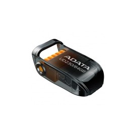 Memoria USB Adata UD230, 64GB, USB A 2.0, Negro