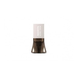 Memoria USB Adata UC330 OTG, 64GB, USB 2.0, Negro/Plata