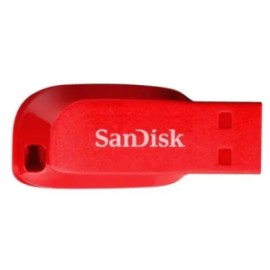 Memoria USB SanDisk Cruzer Blade G35R, 32GB, USB 2.0, Rojo