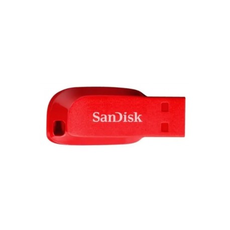 Memoria USB SanDisk Cruzer Blade G35R, 32GB, USB 2.0, Rojo
