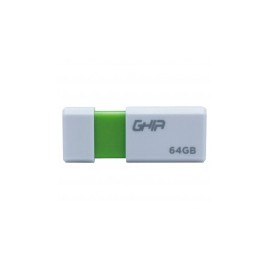 Memoria USB Ghia GAC-181, 64GB, USB 2.0, Verde/Blanco