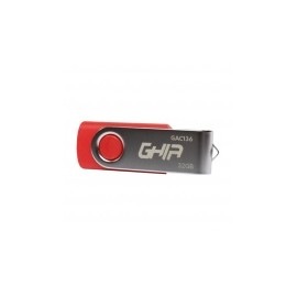 Memoria USB Ghia GAC-136, 32GB, USB 2.0, Rojo
