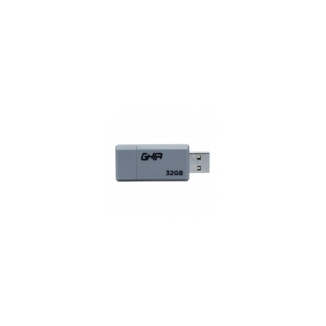 Memoria USB Ghia GAC-180, 32GB, USB 2.0, Gris/Verde