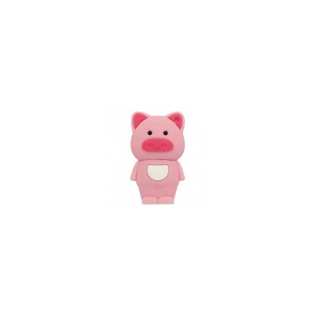 Memoria USB BRobotix 190432-36, 32GB, USB 2.0, Cerdito