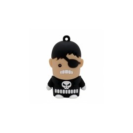 Memoria USB BRobotix 190432-24, 32GB, USB 2.0, Pirata