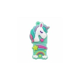 Memoria USB BRobotix 190432-29, 32GB, USB 2.0, Unicornio Arcoiris