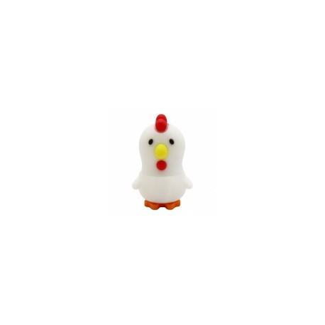 Memoria USB BRobotix 190432-14, 32GB, USB 2.0, Gallina