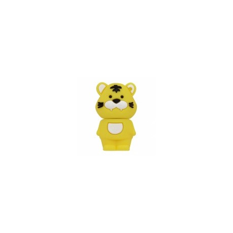 Memoria USB BRobotix 190432-25, 32GB, USB 2.0, Tigre