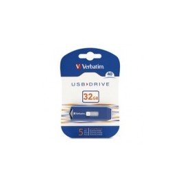 Memoria USB Verbatim 97408, 32GB, USB 2.0, Azul